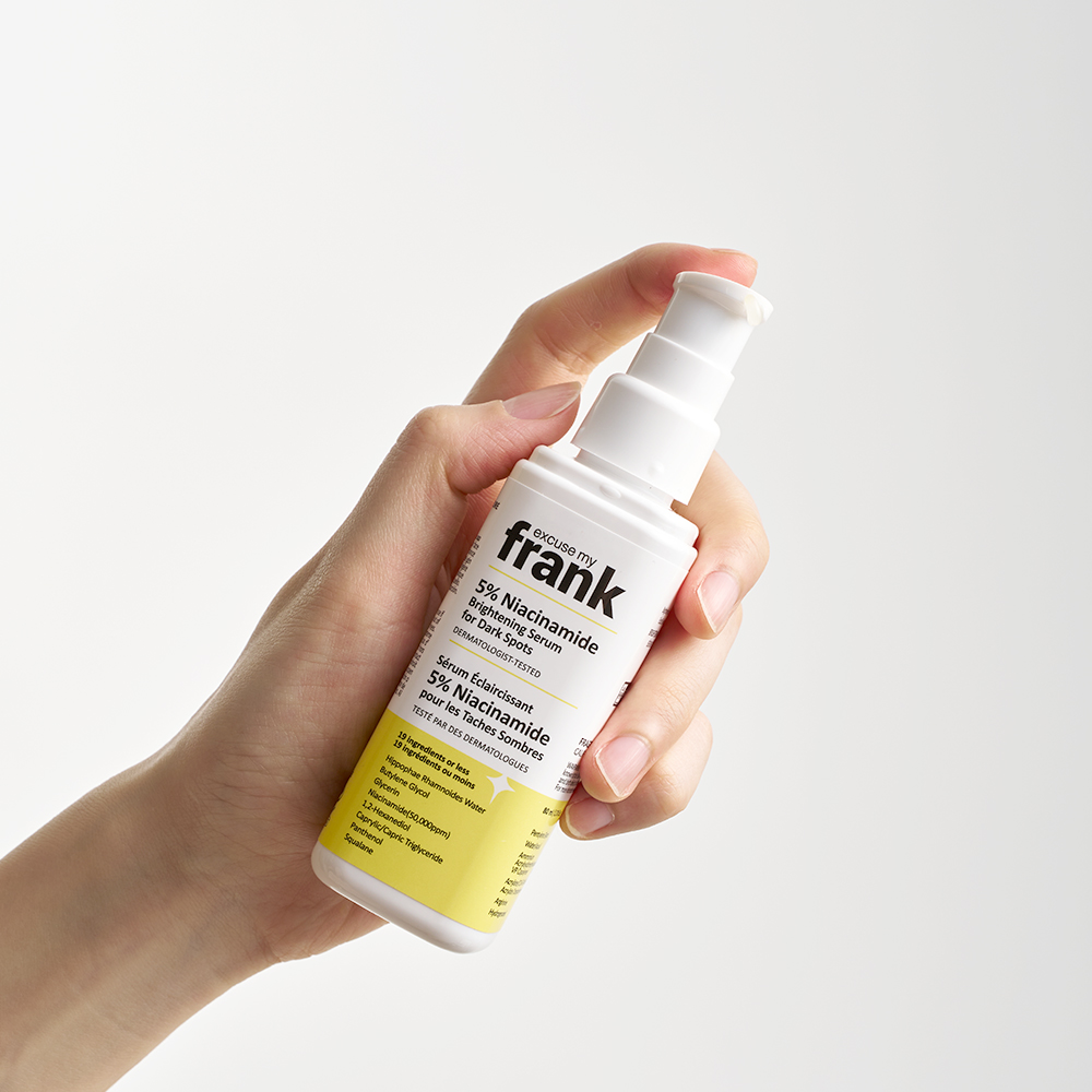 익마프 나이아신아마이드 브라이트닝 세럼 포 다크 스팟 익스큐즈마이프랭크 80ml, 1개 - 상세 이미지 4