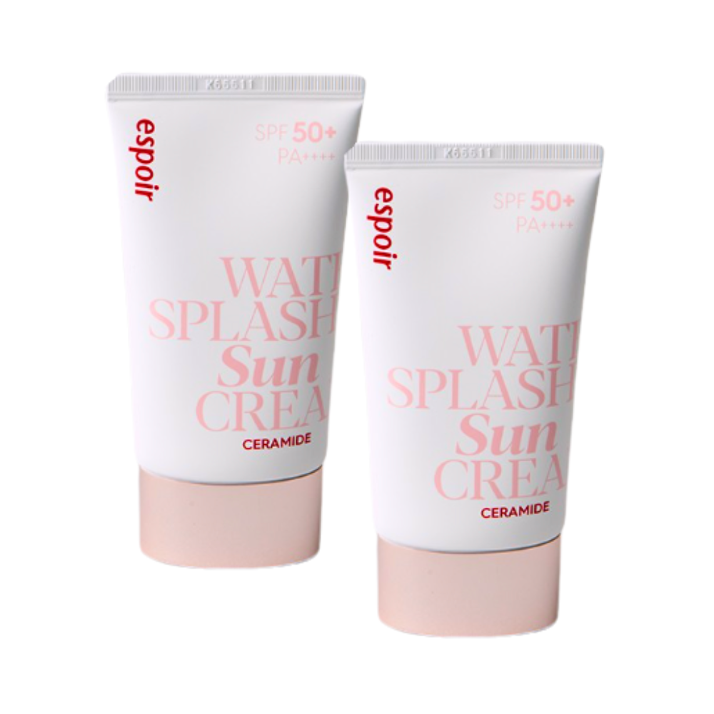 에스쁘아 워터 스플래쉬 선크림 세라마이드 60ml x2개 - 상품 이미지