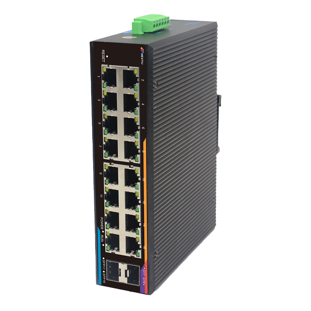 인루트 U1 16포트 1G TP 1G 2SFP POE+ 240W POE9518GDT - 상품 이미지