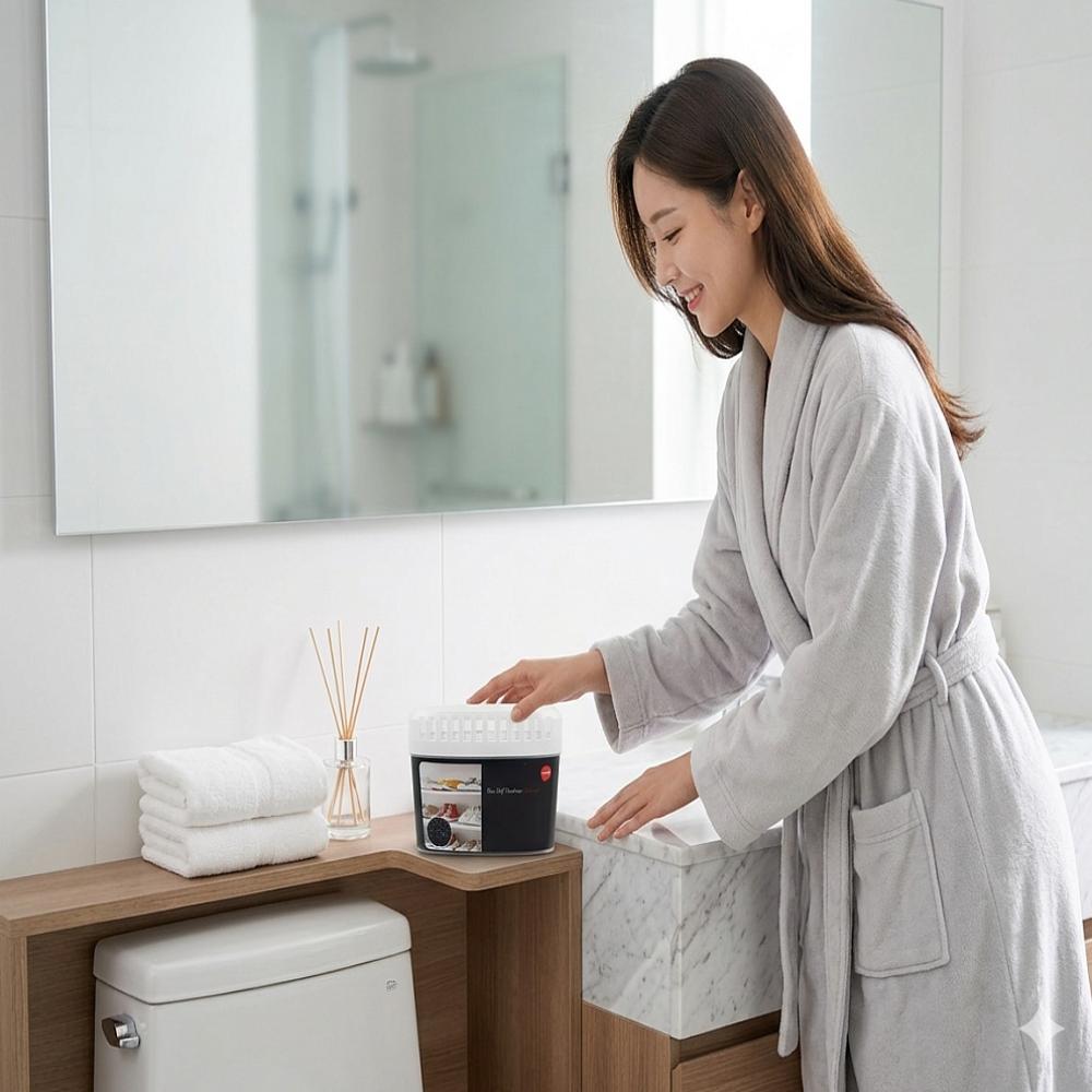 신발장 탈취제 참숯 신발장냄새 가정용 화장실냄새 거실 실내 자동차내부 300g - 상세 이미지 2