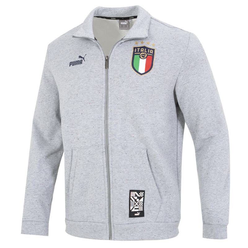 푸마 FIGC FtblCulture Track Jkt 그레이 남성