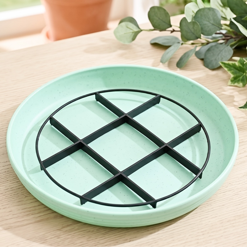 20cm 과습 방지 원형 화분 받침대 통풍 플라스틱 물 받침 가드닝 용품 물빠짐 받이 - 상품 이미지