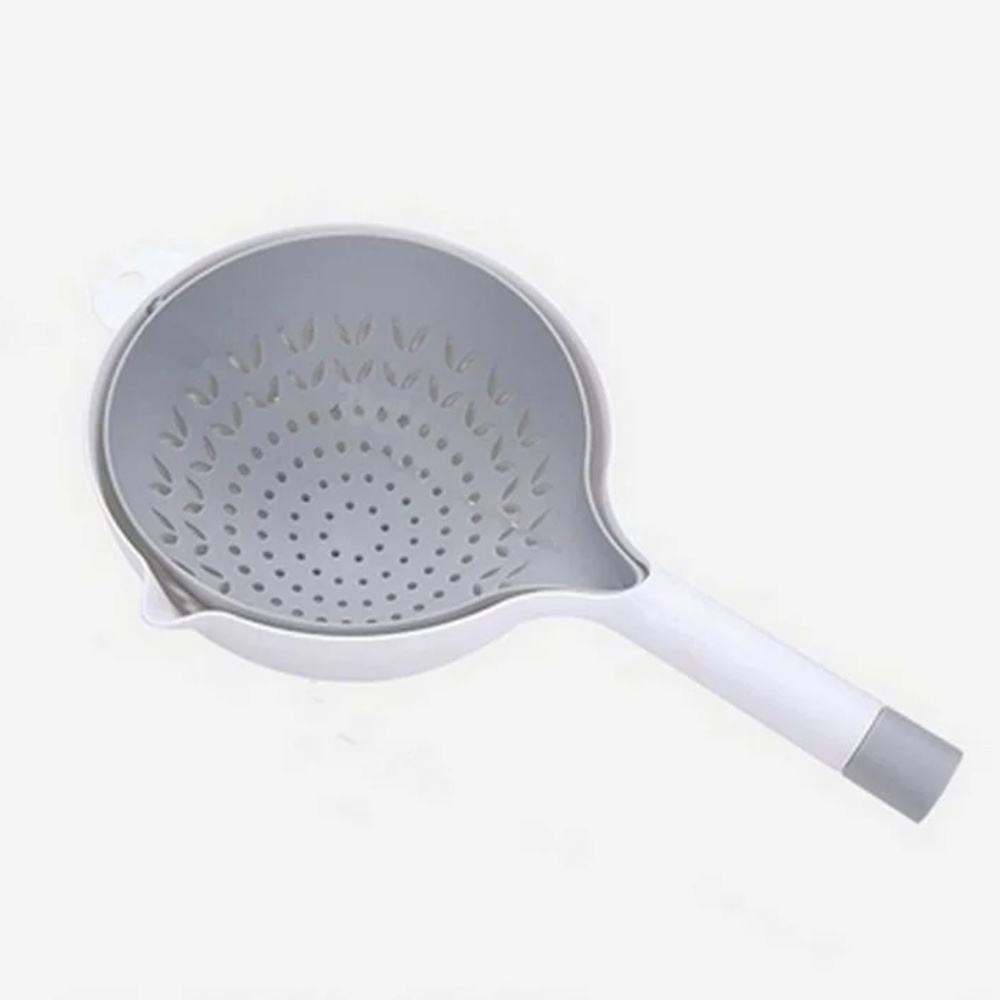 회전채반 물빠짐 세척볼 과일야채 소쿠리 손잡이 063 - 상세 이미지 5