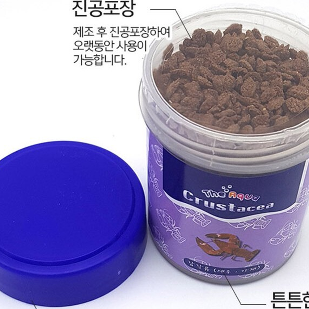 수질청정기능수질정화가재사료 고영양고칼슘소화흡수갑각류사료 영양공급 60g - 상세 이미지 2