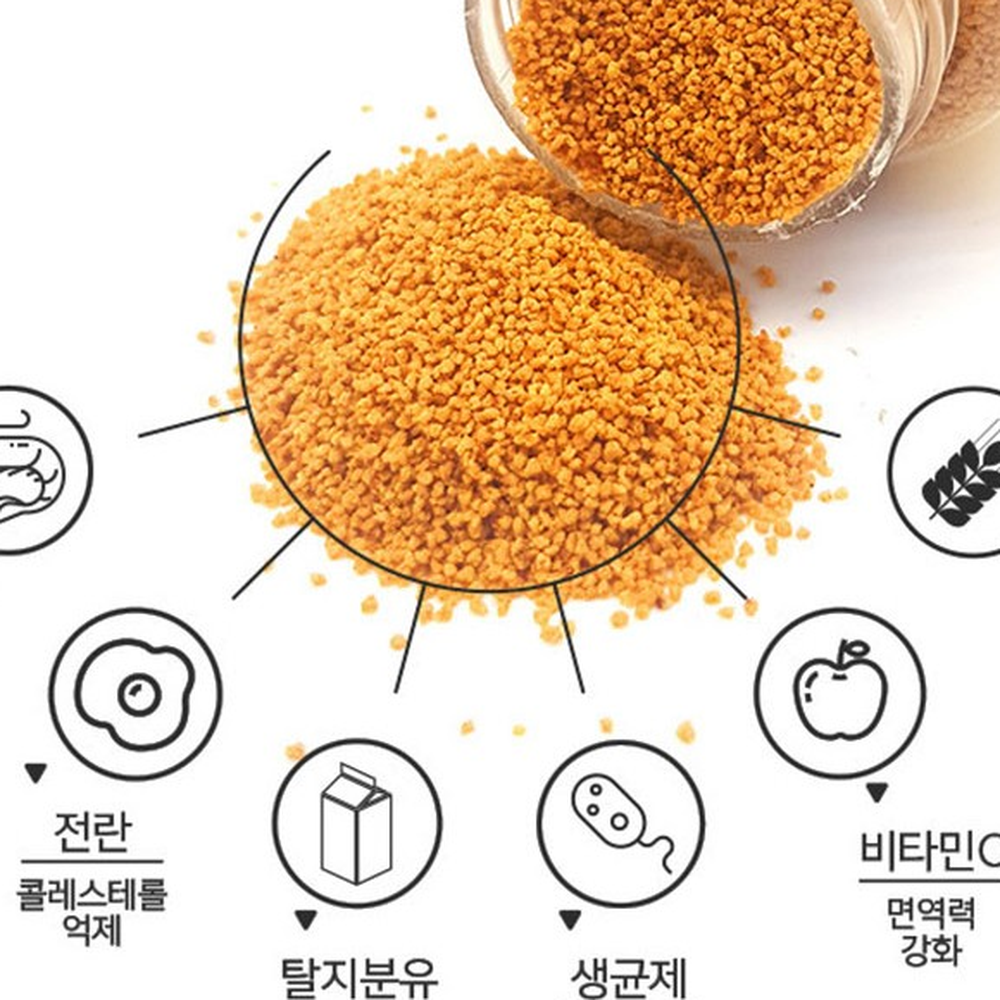 영양발색건강증진열대어사료 부상성수질오염방지관상어사료 소화흡수색상발현열대어먹이 65g - 상세 이미지 5
