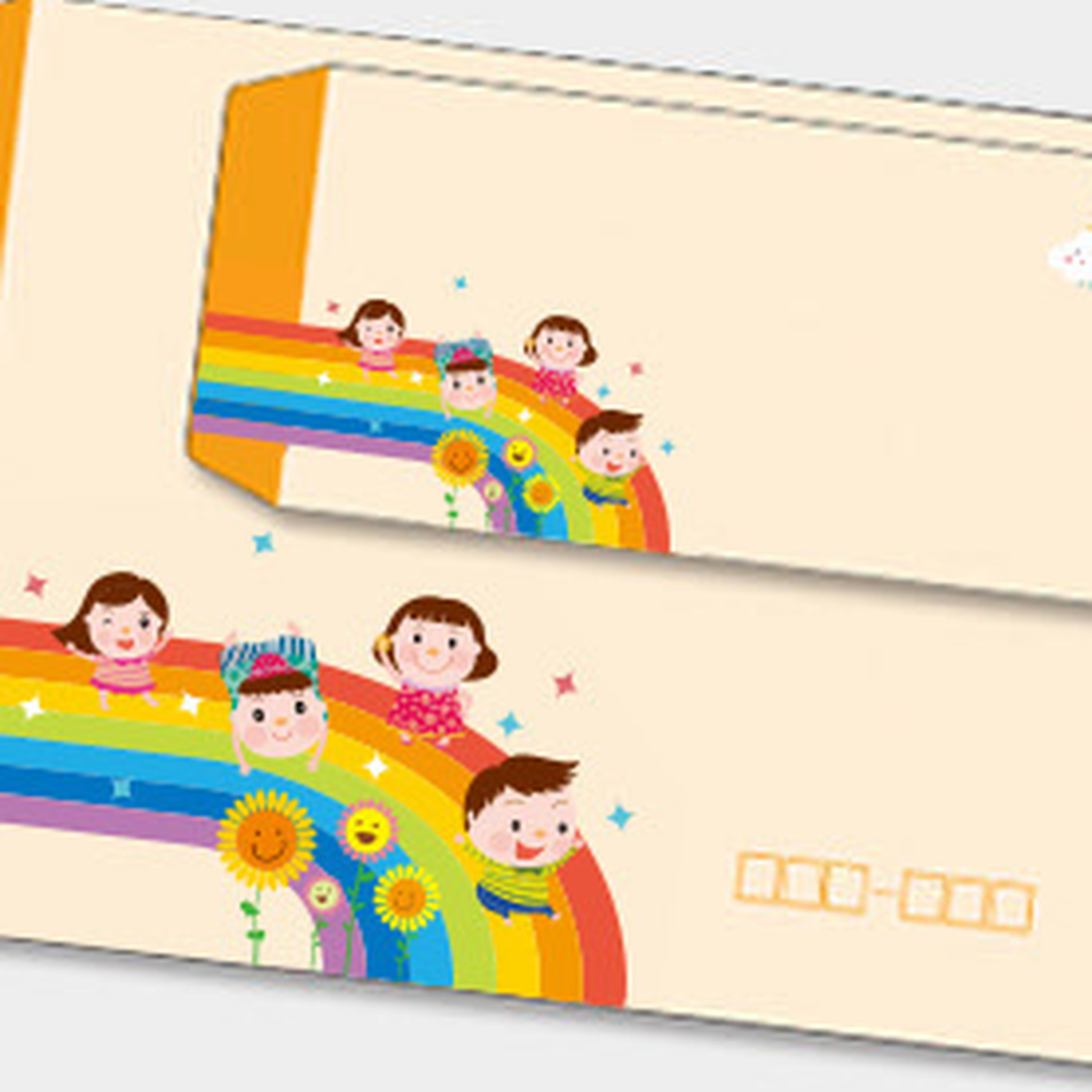 새로운디자인교육기관 A4서식용어린이집서류칼라소봉투 가꿈어린이집유치원서류색상소봉투 - 상세 이미지 4