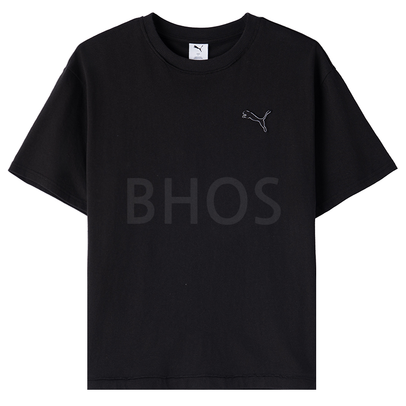 푸마 PRIME ESSENTIALS DISTRESSED SS 블랙 남성