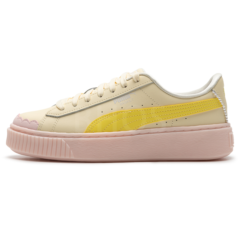 푸마 Basket Platform Pearl Wns 여성 스니커즈