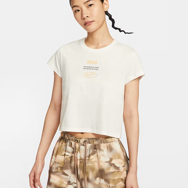 나이키 우먼스 스포츠웨어 프린트 슬림