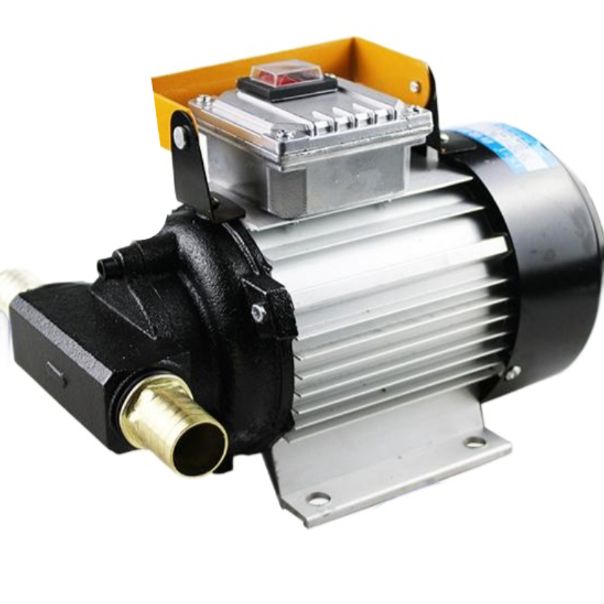 자동급유기 기름 이송 디젤 자바라 등유 전동 펌프 550W + 6m 강선 호스 - 상품 이미지