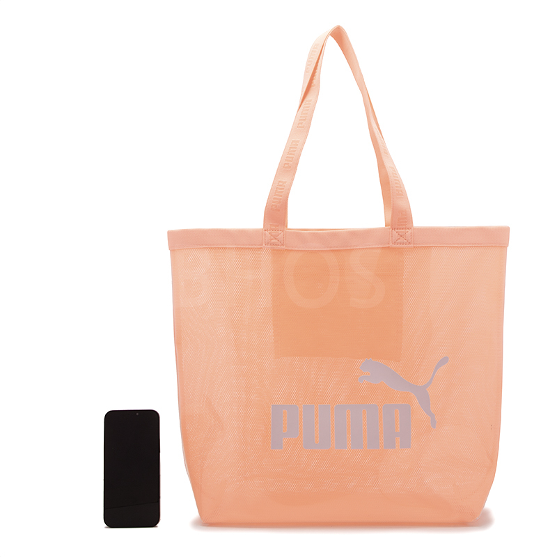푸마 Core Transparent Shopper 복숭아핑크 여