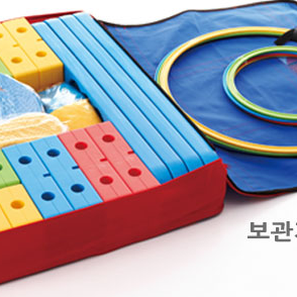 조립식체육수업허들세트 다색상운동회스포츠장애물 발바닥손바닥종합세트장애물코스 - 상세 이미지 4