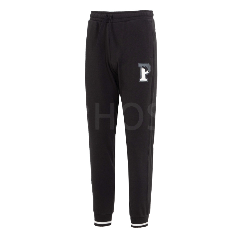 푸마 블랙 남성 팬츠 SQUAD Sweatpants TR cl -