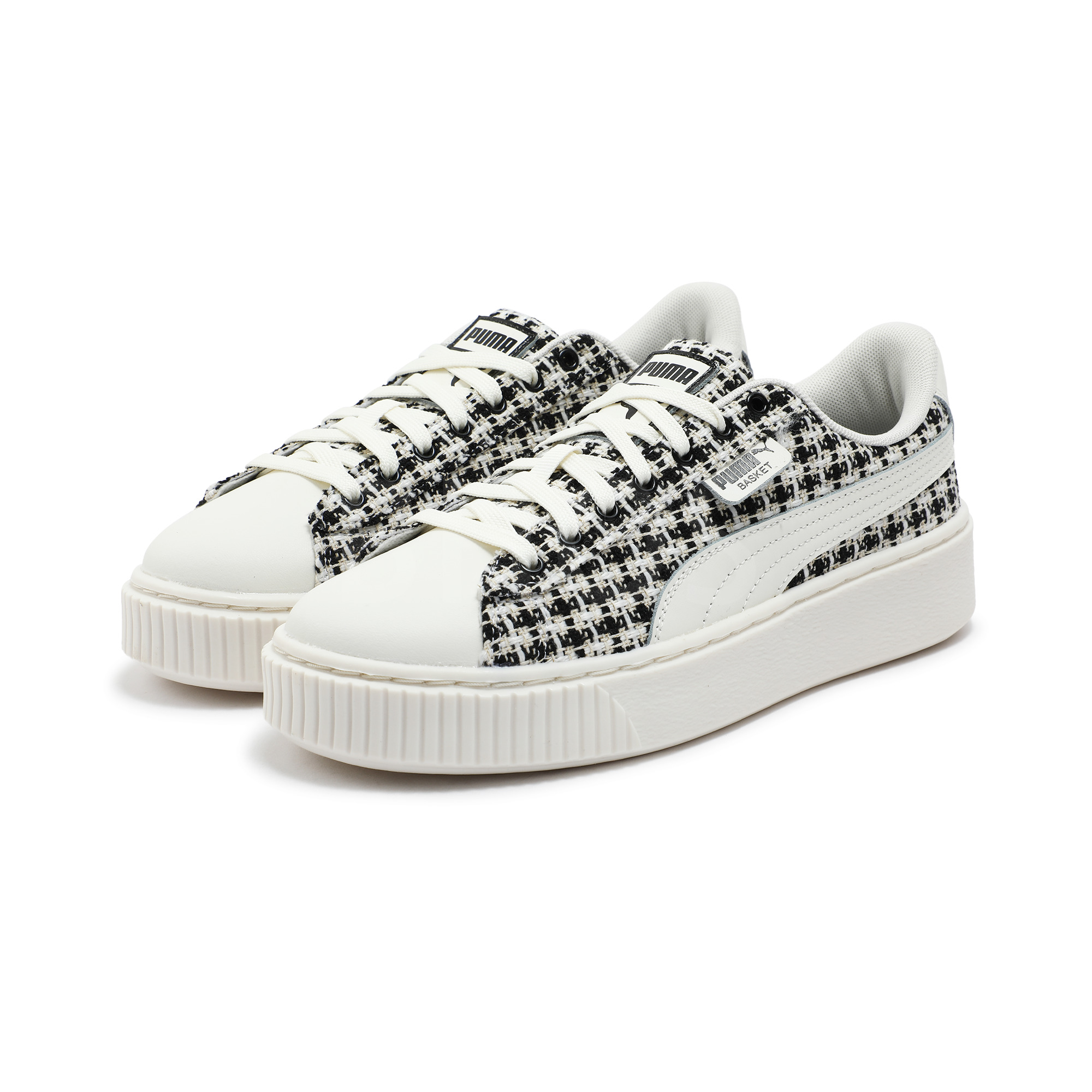 푸마 Basket Platform Tweed Wns 여성 캐주얼화