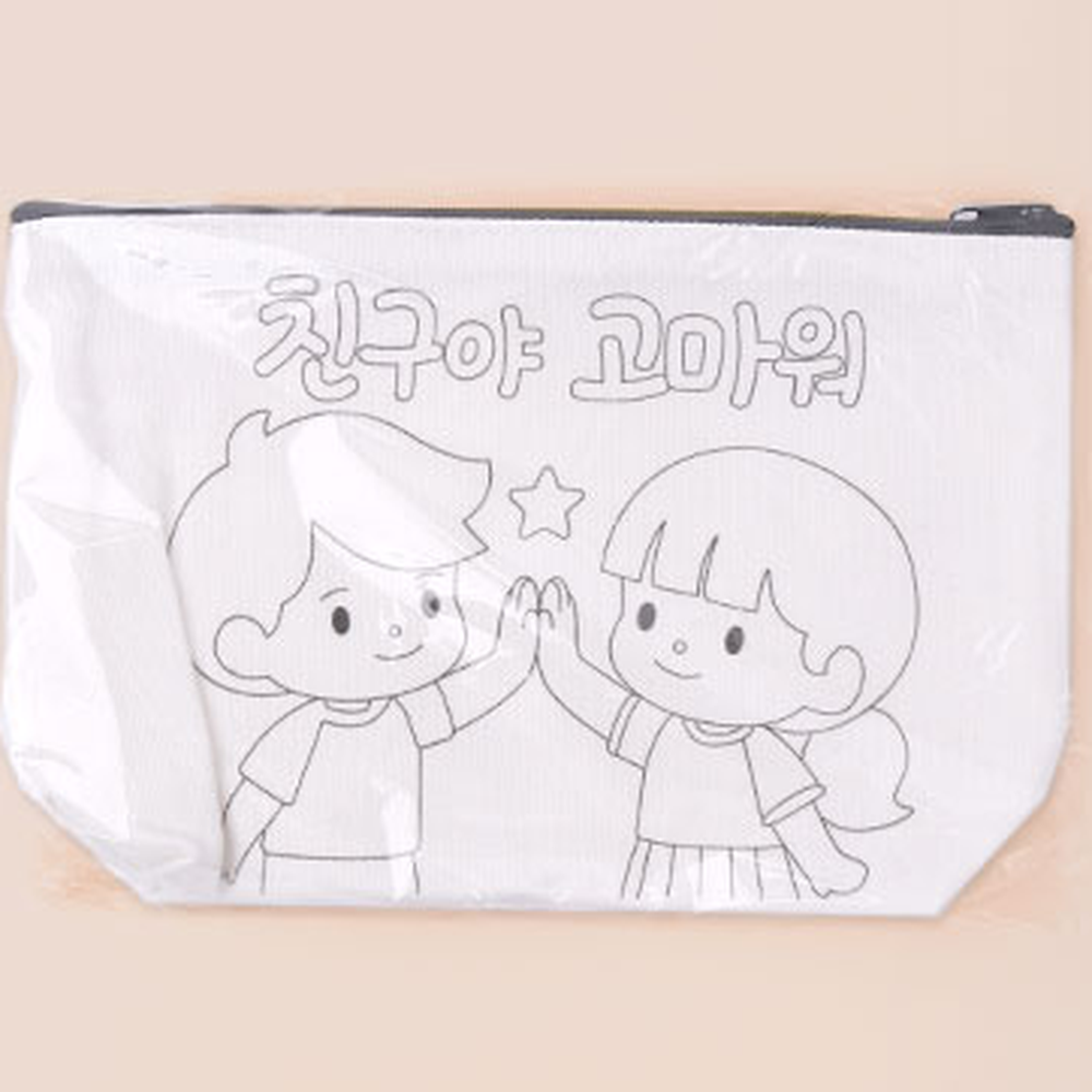 초등바느질만들기용파우치만들기 친구선물실습용바느질파우치 소근육활동체험용 - 상세 이미지 4