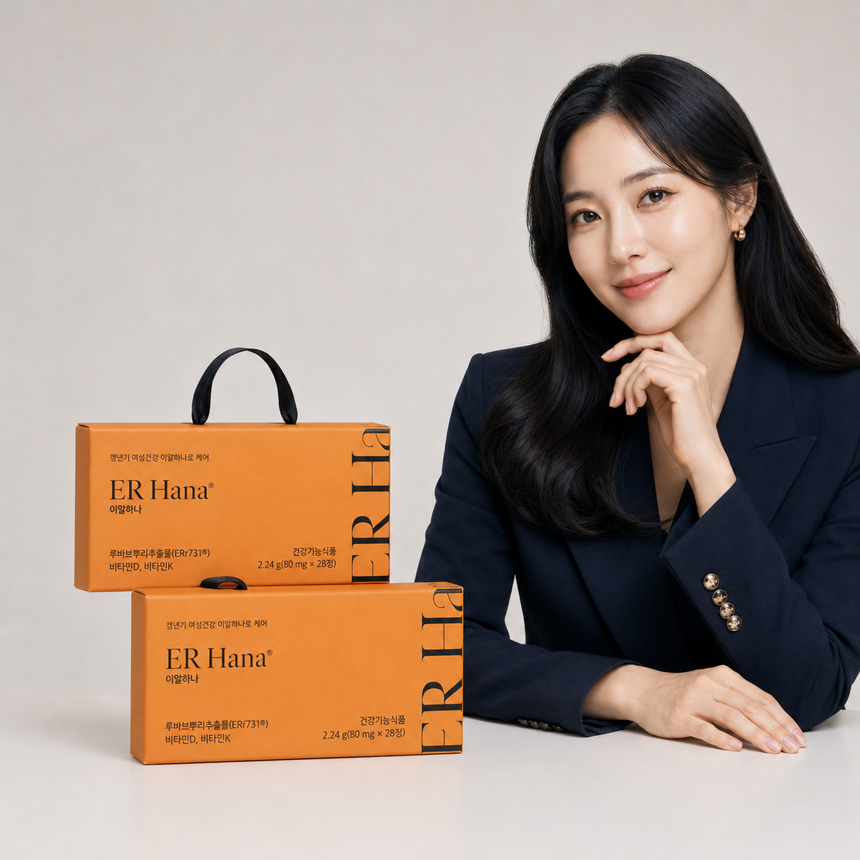 이알하나 ERr731 갱년기 중년 여성 영양제 80mg x 28정 2세트 - 상세 이미지 4