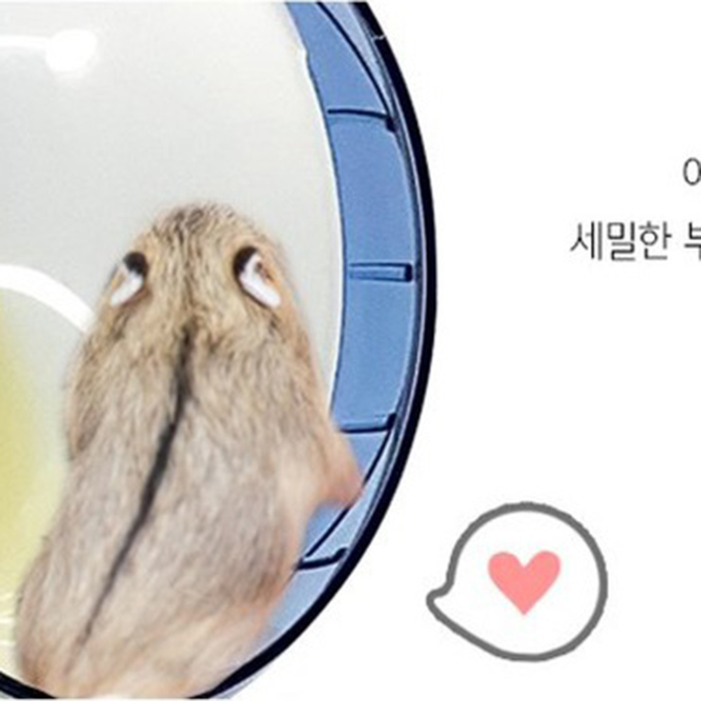 무소음설계반려동물놀이햄스터쳇바퀴 안정적인스트레스해소소동물쳇바퀴 활동량증가햄스터운동기구 - 상세 이미지 2