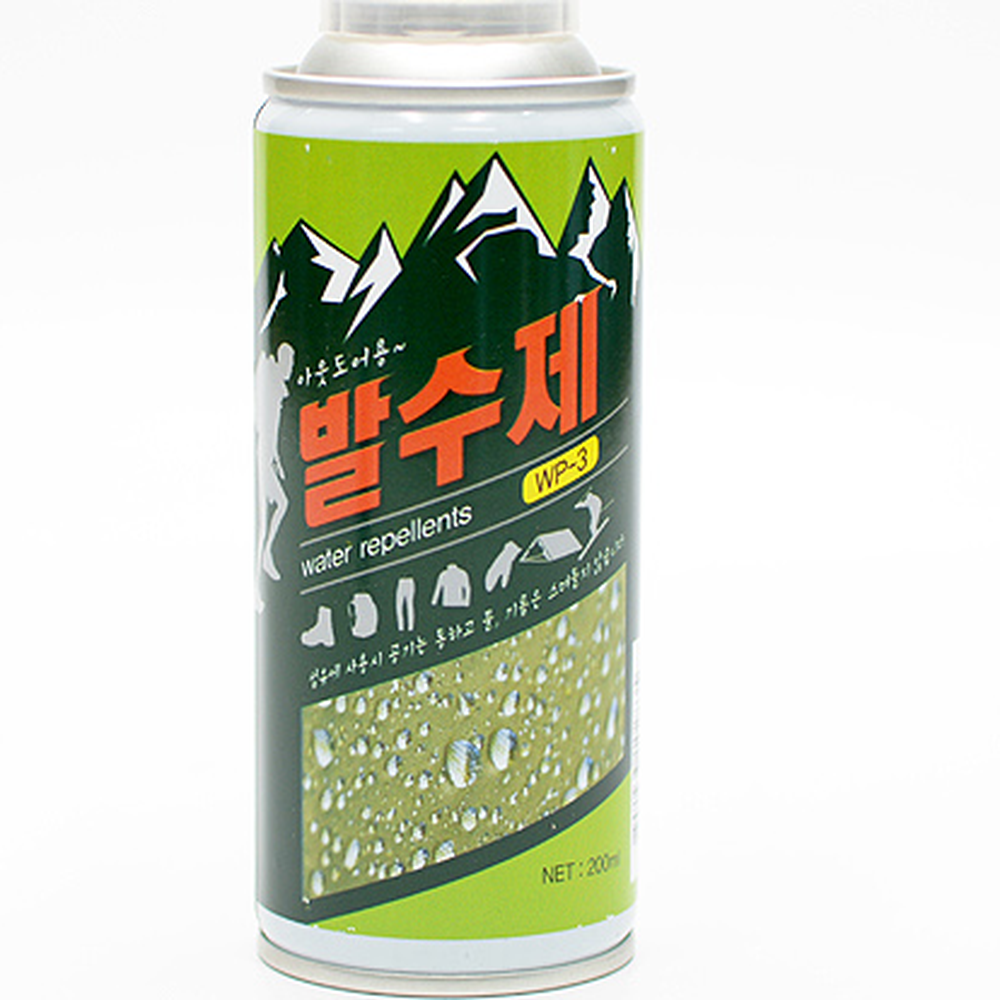 캠핑의류방수효과 나바켐물방울방지섬유발수제 방한의류오염방지아웃도어발수제 200ml - 상세 이미지 3