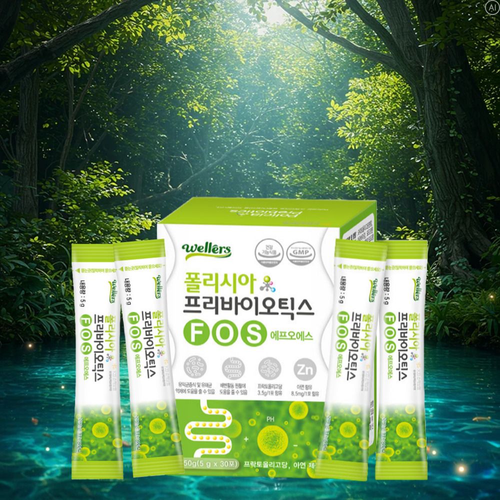 프리바이오틱스FOS 유산균먹이 프락토올리고당분말 프리바이오 효능 이눌린 치커리 - 상품 이미지