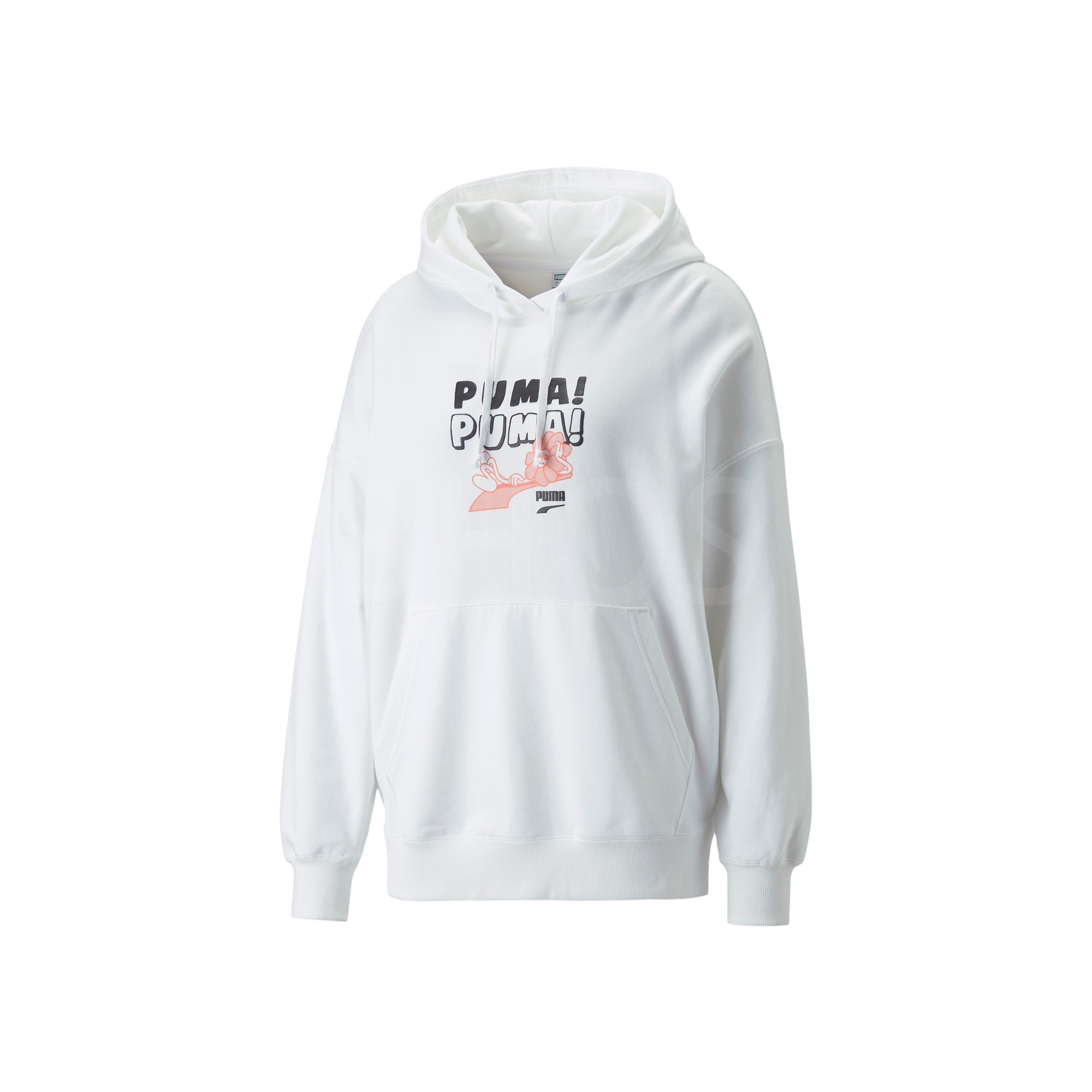 푸마 Downtown Oversized Graphic TR 화이트 여성