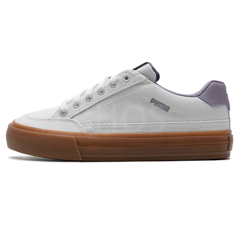 푸마 Court 클래식 Vulc 실버 여성 캔버스