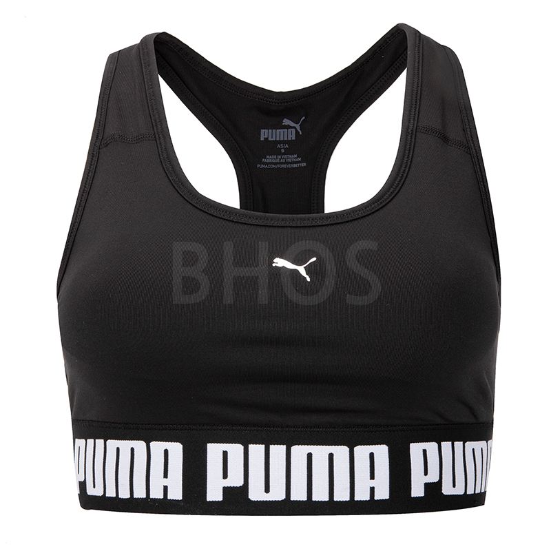 푸마 미드 Impact Strong Bra PM 블랙 여성 운