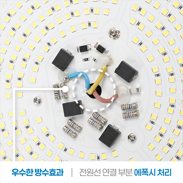 비츠온 LED 고효율 공장등 투광기 W1 AC150W 주광색 창고 고천장 보안등 조명 - 상세 이미지 2
