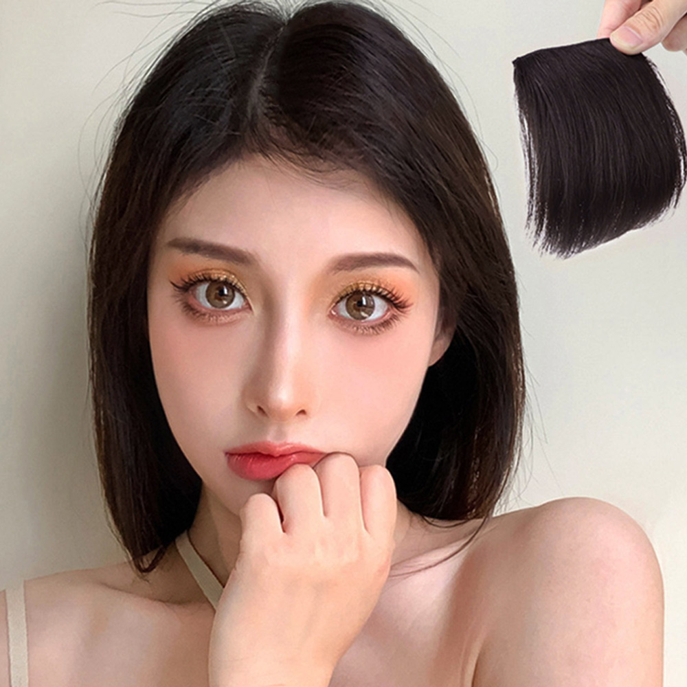 볼륨업 부분가발 헤어피스(다크브라운) - 상품 이미지