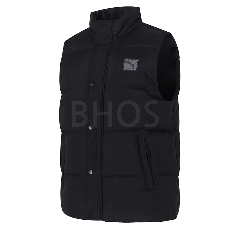 푸마 WINTERIZED Button Down 블랙 남성 패딩