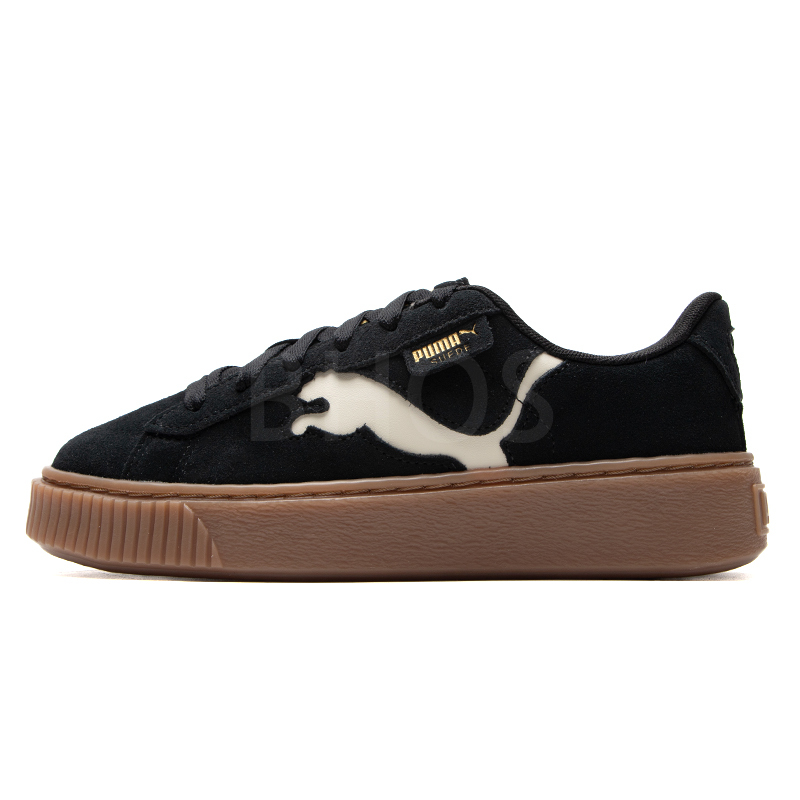 푸마 Suede Platform Cutout Wns 여성 스니커즈