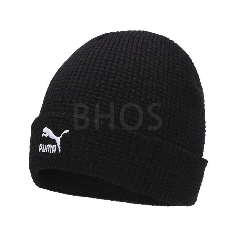 푸마 ARCHIVE 미드 fit beanie 블랙 모자