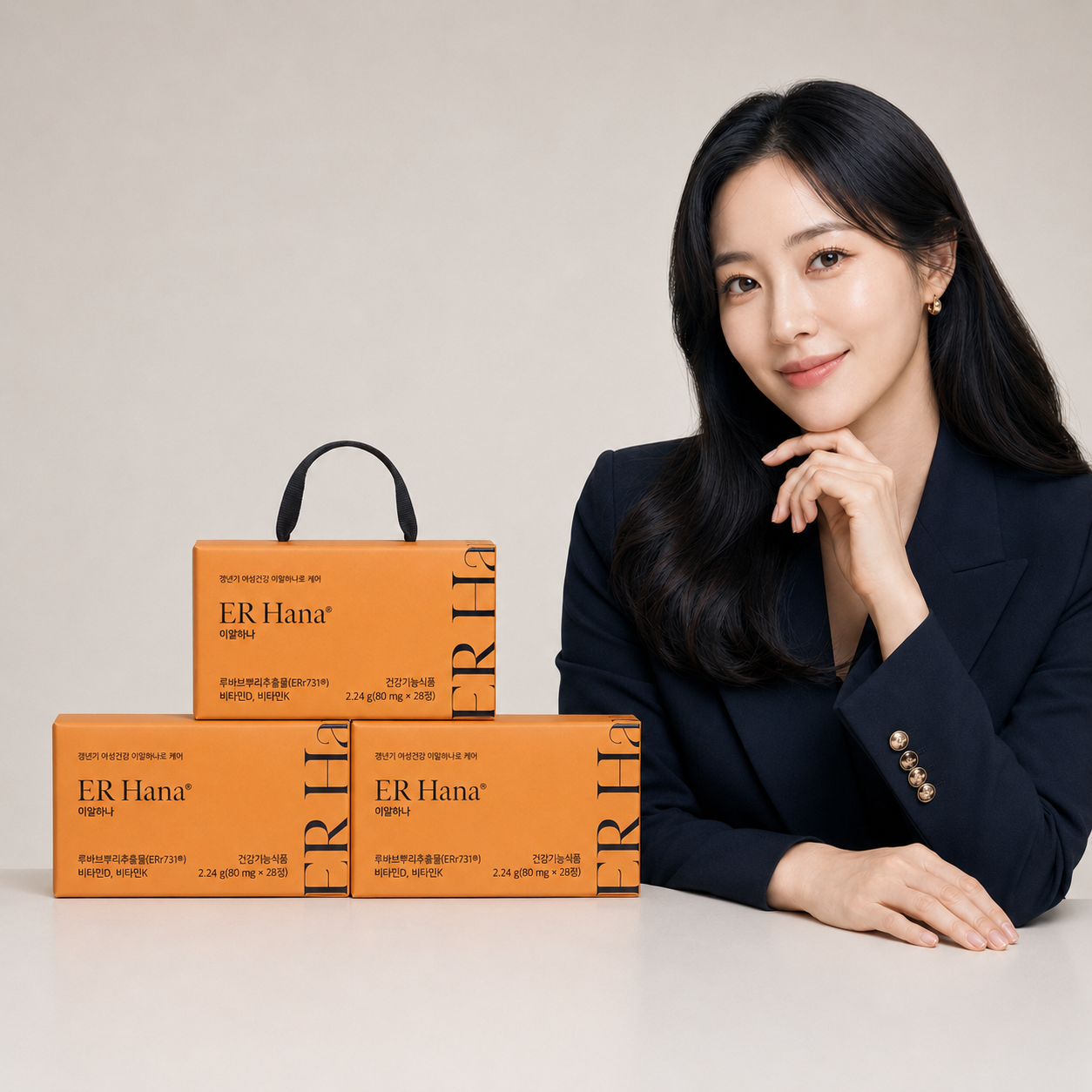 이알하나 ERr731 갱년기 중년 여성 영양제 80mg x 28정 2세트 - 상세 이미지 3