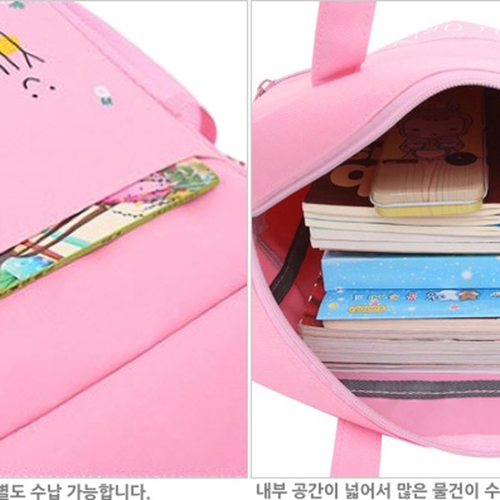 미니백팩초등학생어깨가방 큐티베어캐릭터백팩 방수원단초등저학년어린이가방 이미지 6