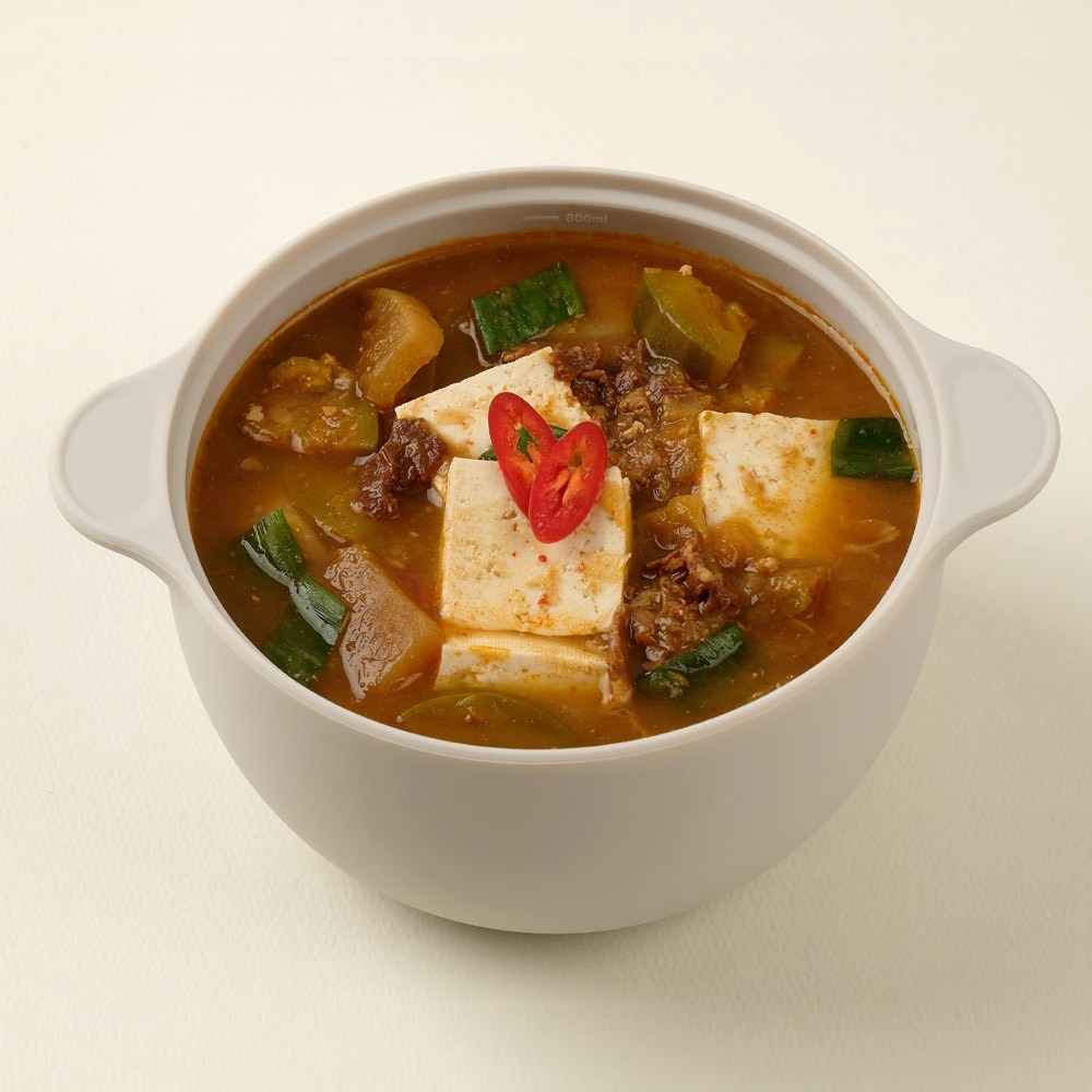 실리콘 멀티 찜기 주방용품 홈쿡 필수템 국산 전자레인지 용기 세트 1300ml - 상세 이미지 3
