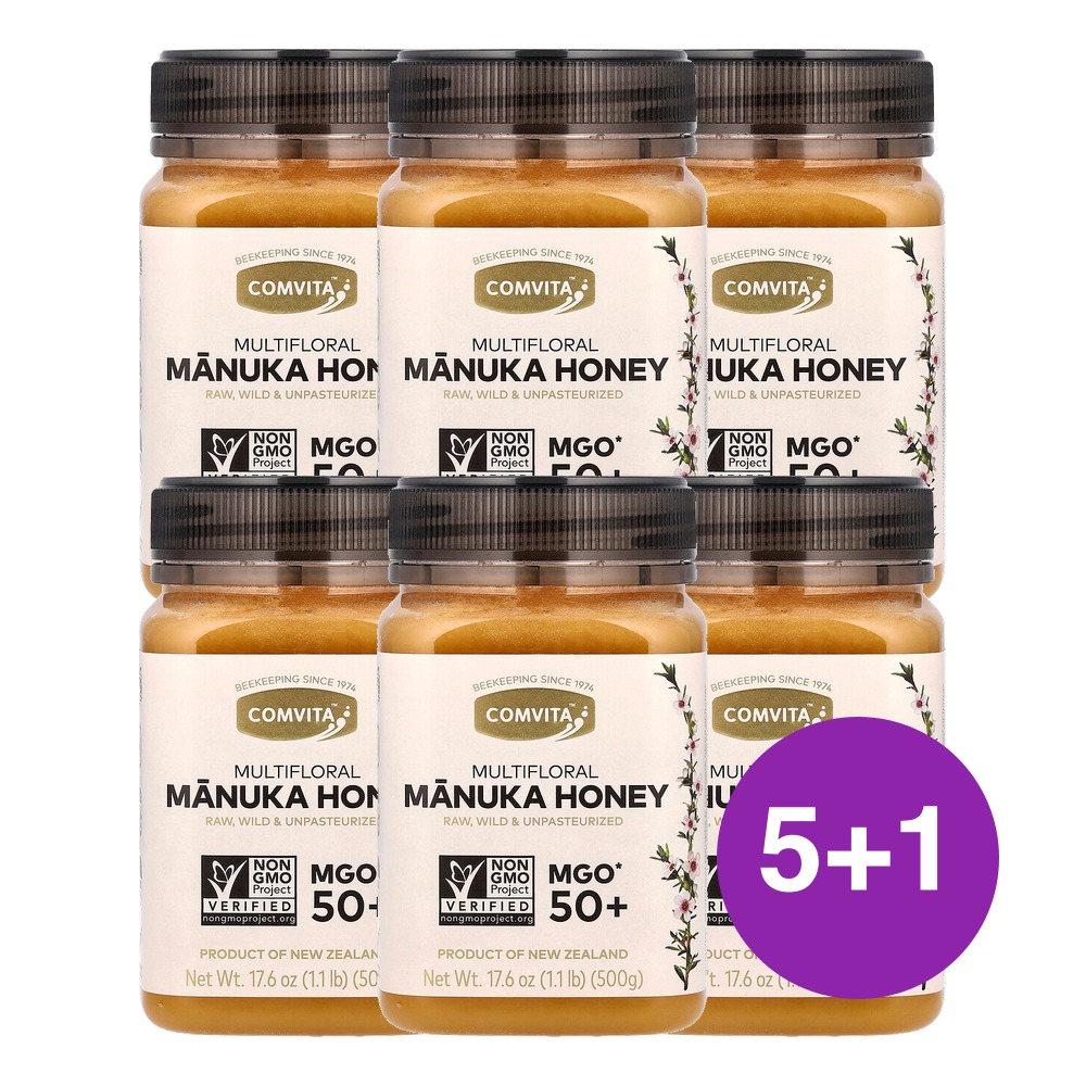 Comvita 마누카 잡화꿀 MGO 50 499g, 6개 - 상품 이미지