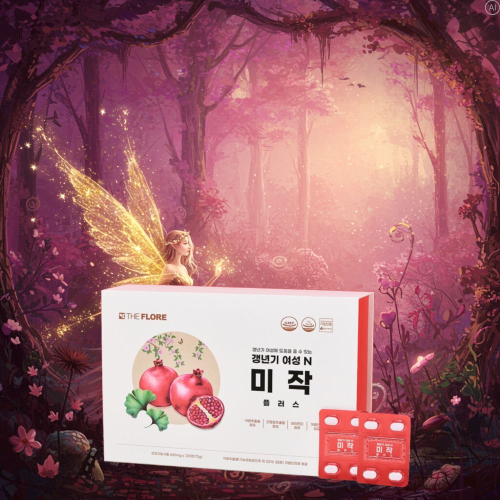 천연 식물성에스트로겐 석류 갱년기여성호르몬 칼슘영양제 약1개월 - 상세 이미지 3