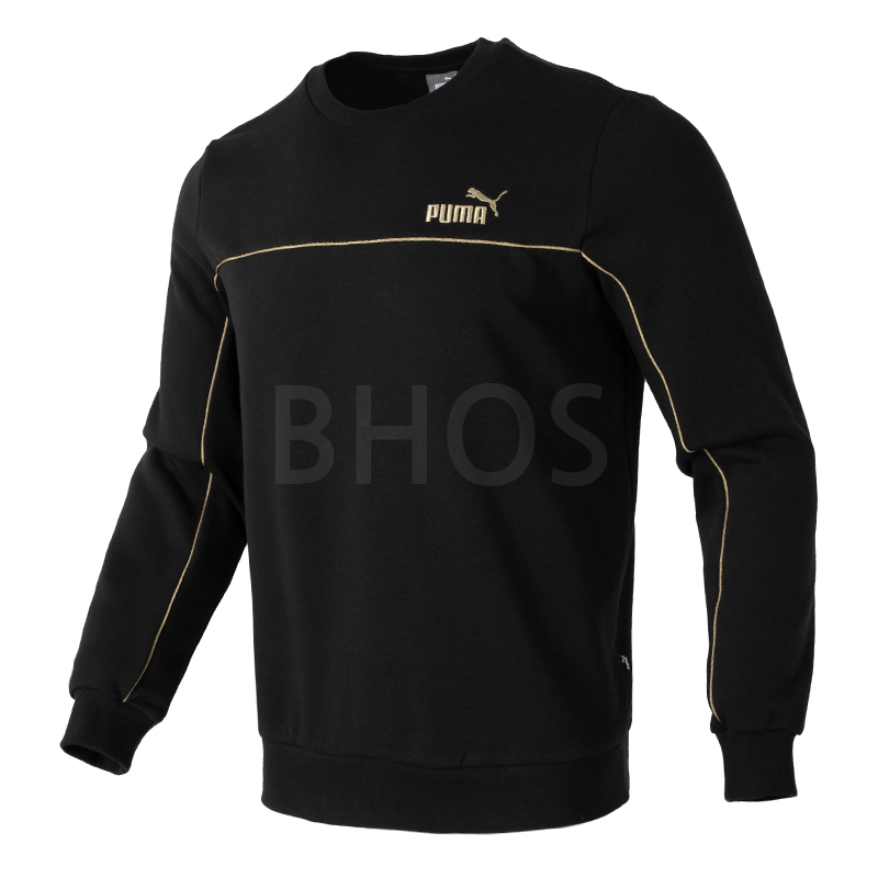 푸마 남성 맨투맨 ESS+ MINIMAL GOLD Crew TR -