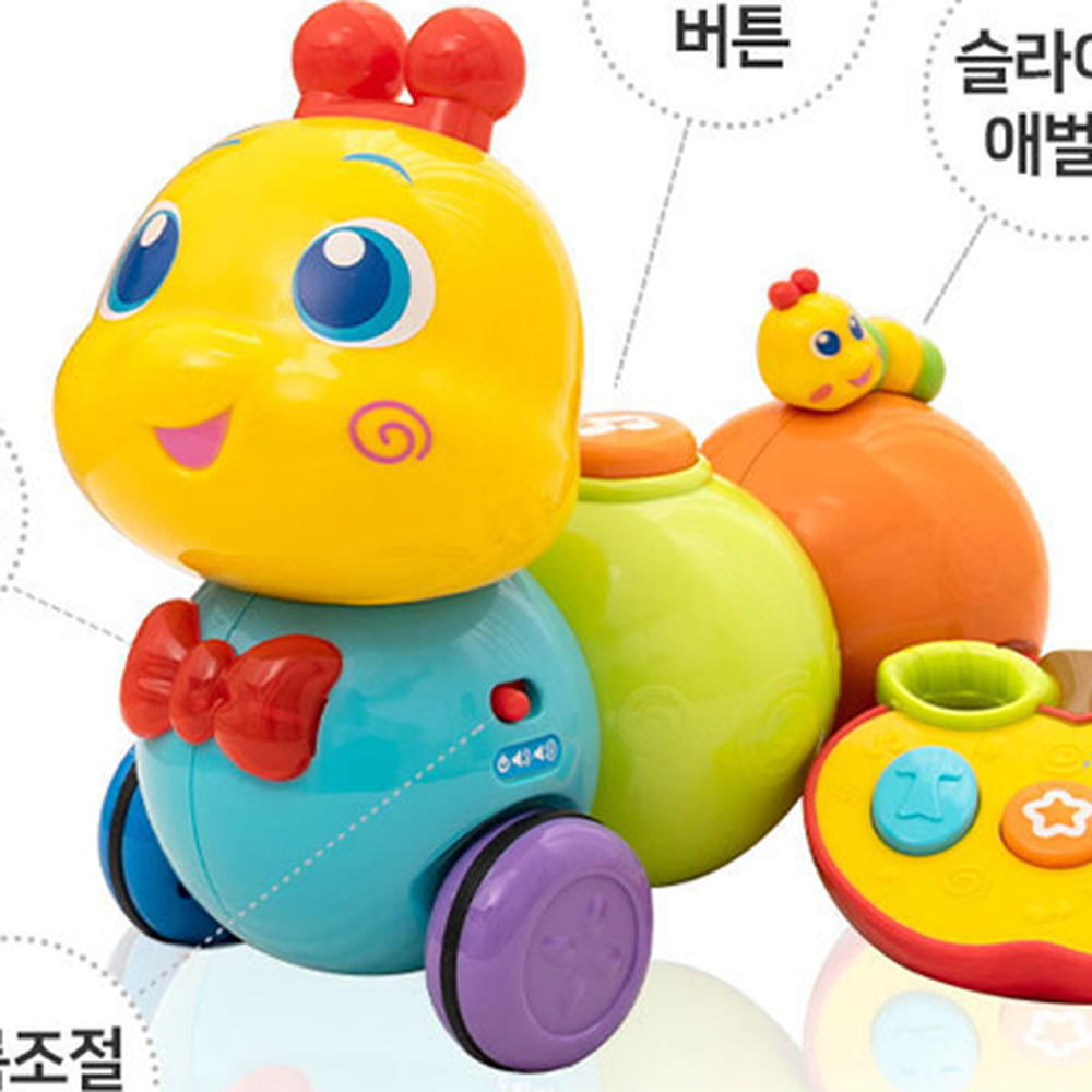 멜로디애벌레RC카 아기장난감무선조종자동차 유치원선물조종놀이RC자동차 5세 - 상세 이미지 2