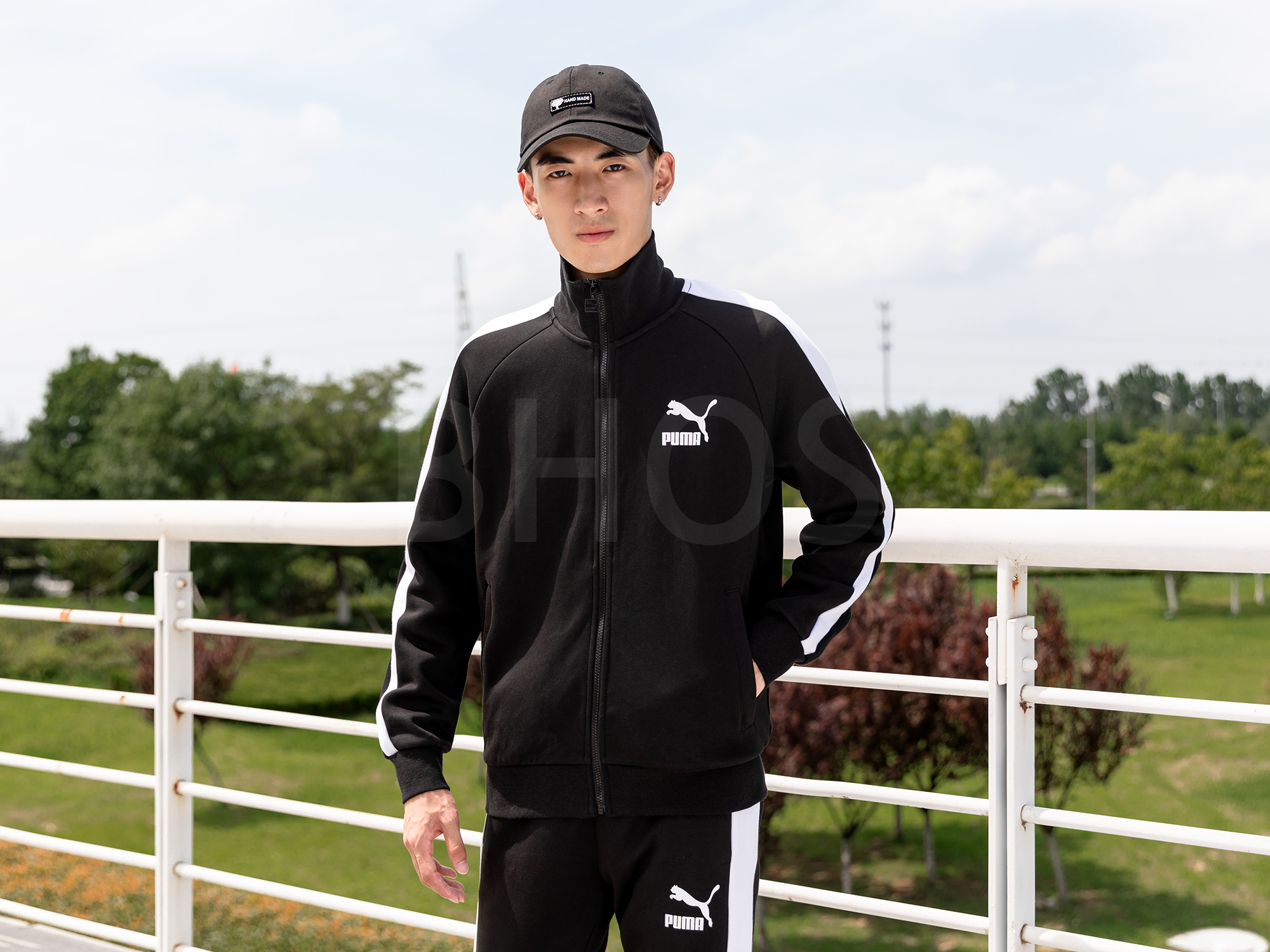 푸마 Iconic T7 Track Jkt DK 블랙 남성 재킷