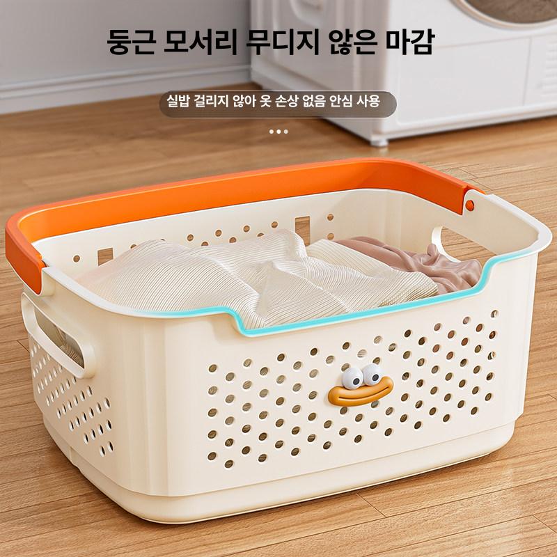 목욕바구니 물빠짐 실리콘 샤워 가방 사우나 헬스장가방 크림 속옷 컴팩트 디자인 편리한 수납 - 상세 이미지 4