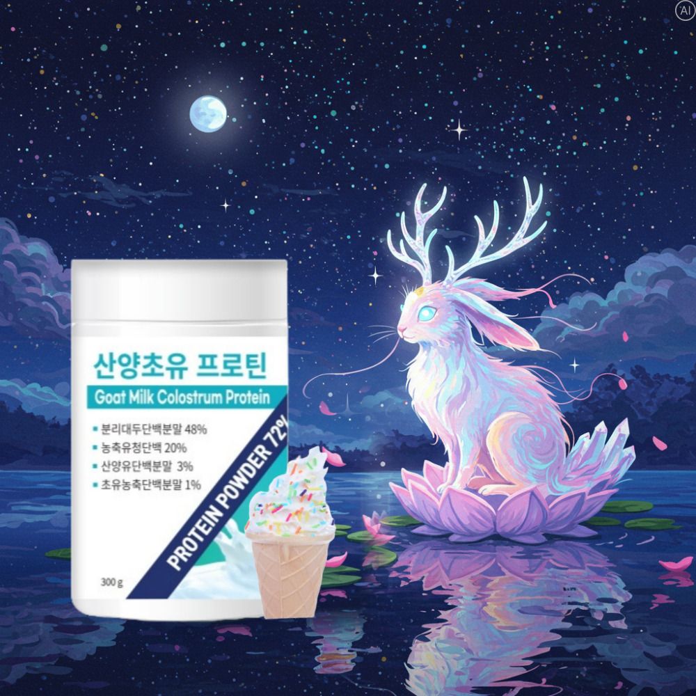 산양초유 산양유효능 콜라겐 단백질근력 락토프리 프로틴 유당불내증 - 상품 이미지