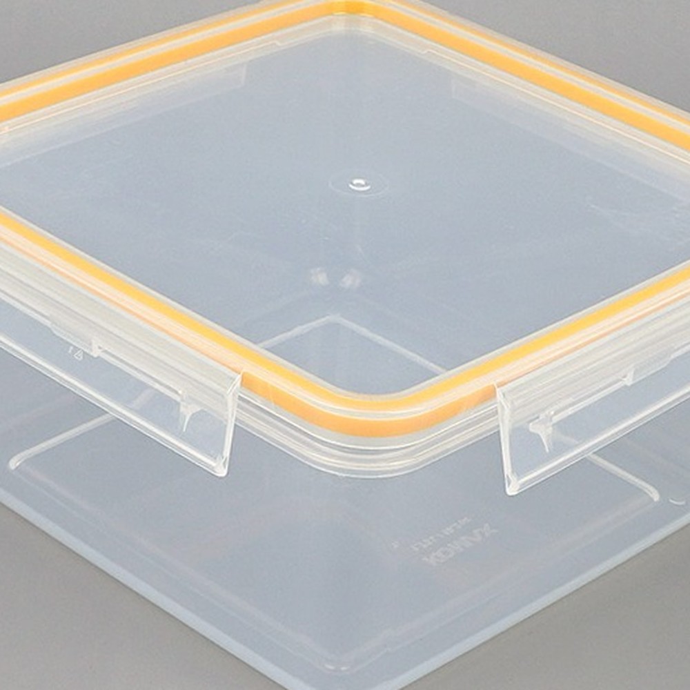 엣지가드사면결착밀폐용기 전자레인지음식물보관저장용기 식기세척기 4호 1.75L - 상품 이미지
