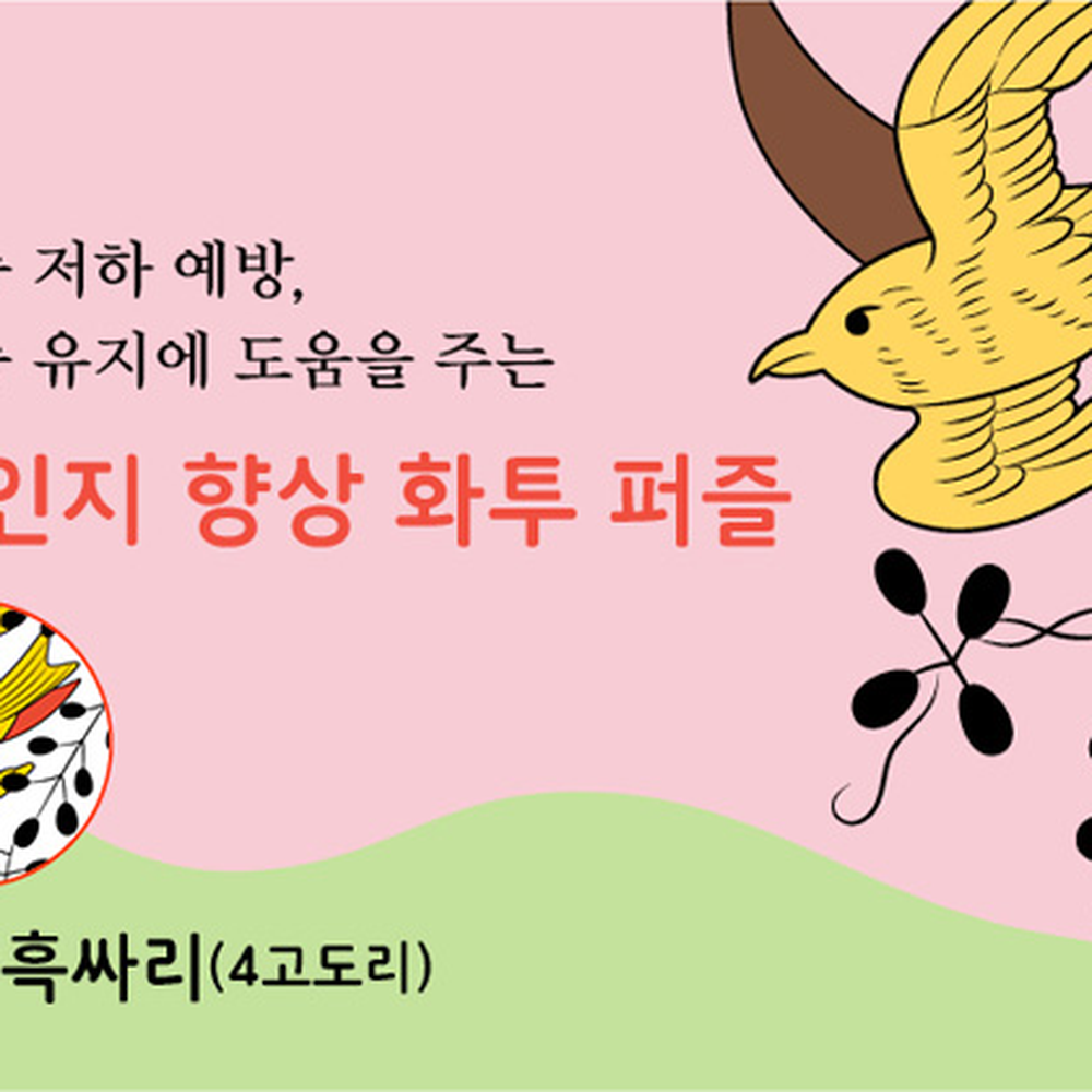 기억력향상취미생활 새샘화투어르신선물화투퍼즐 실버교구인지퍼즐 - 상세 이미지 3