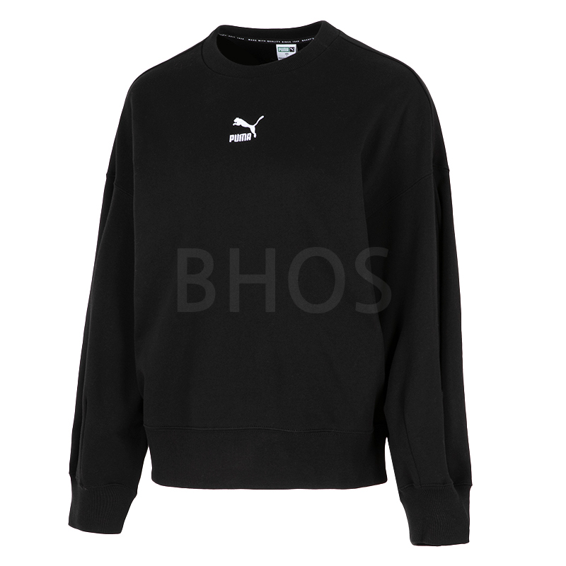 푸마 클래식s Oversized Crew 여성 맨투맨