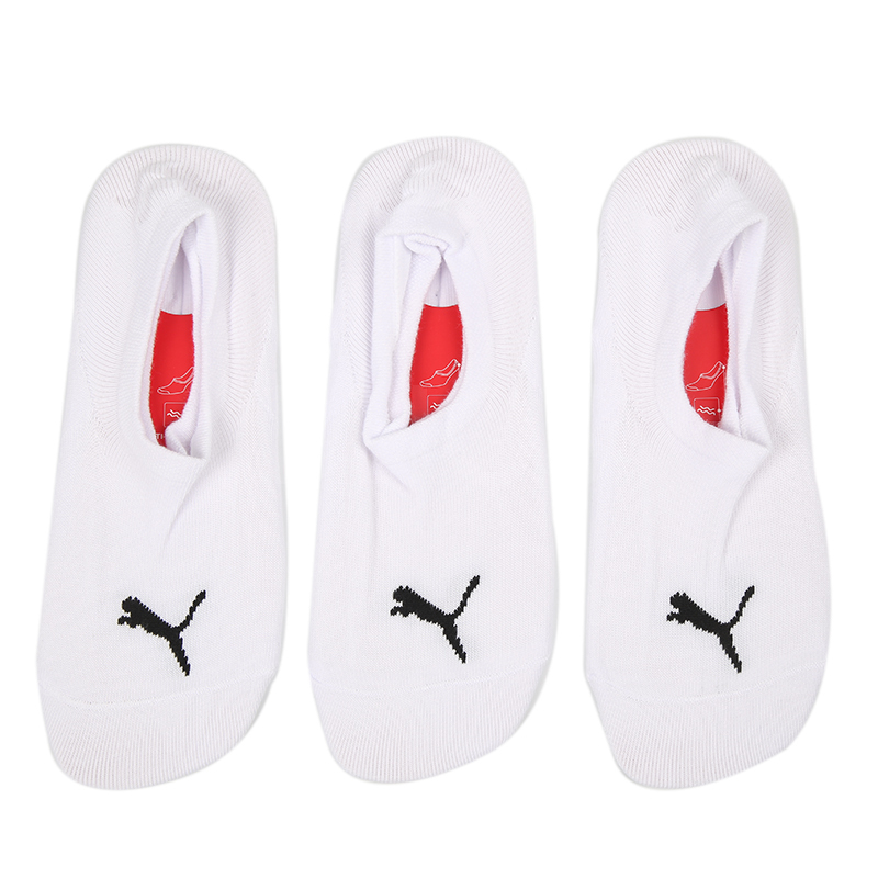 푸마 화이트 양말 UNISEX FOOTIE 3P APA