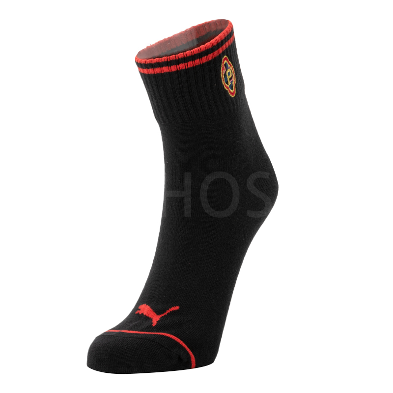 푸마 UNISEX QUARTER 1P APAC 중목 양말 블랙