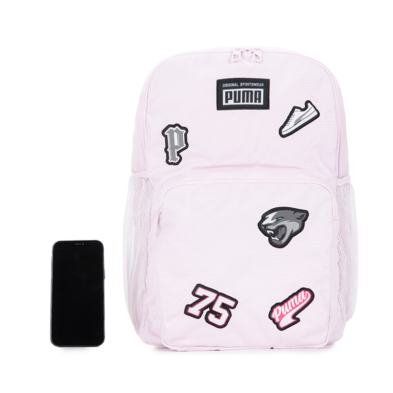 푸마 Patch Backpack 핑크 백팩