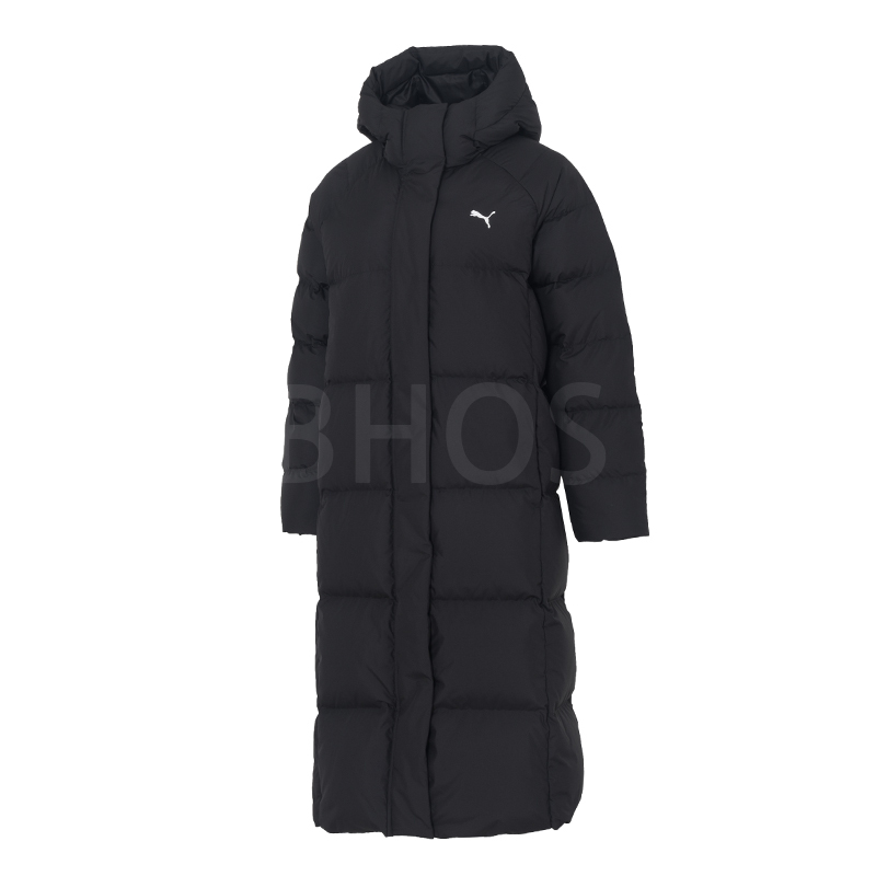 푸마 여성 패딩 Hooded Down Puffer Coat 블랙
