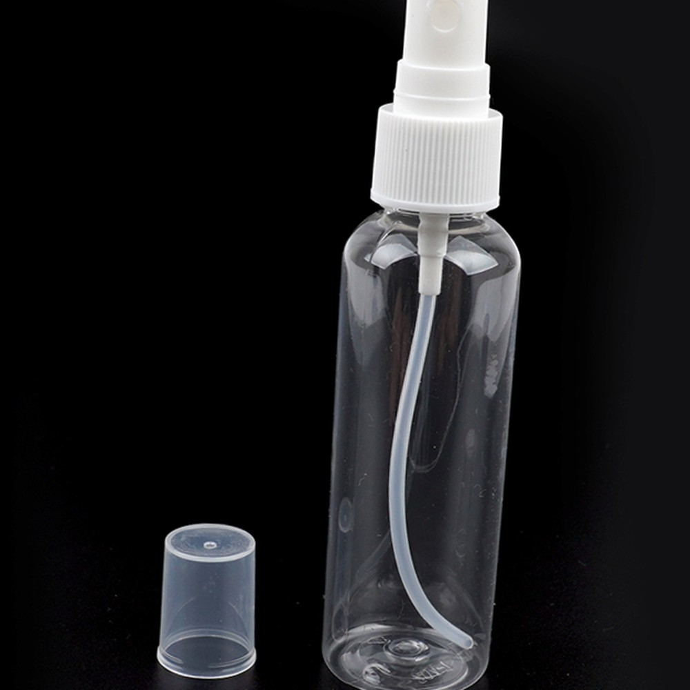 휴대간편소분용스프레이용기 투명PET화장품용분무용기 소용량여행용 60ml - 상품 이미지