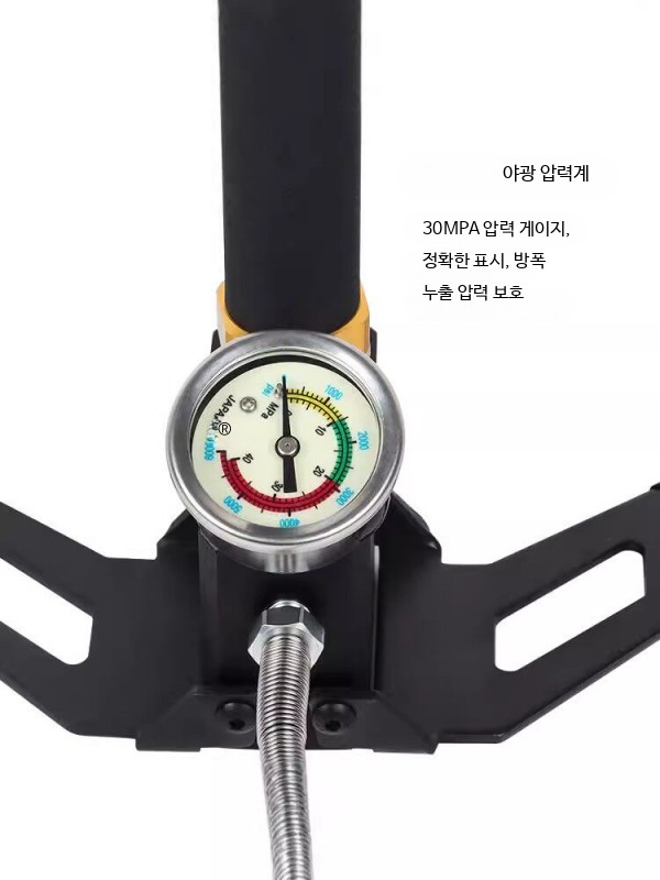 에어펌프 산소통 고압 공기주입기 산소 충전 장비 탱크 수중 잠수 콤프레셔 - 상세 이미지 5